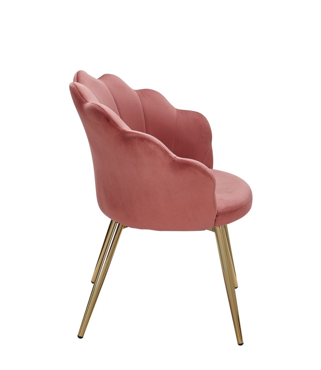 Wohnling Esszimmerstuhl 80 x 53 x 48 cm Rosa