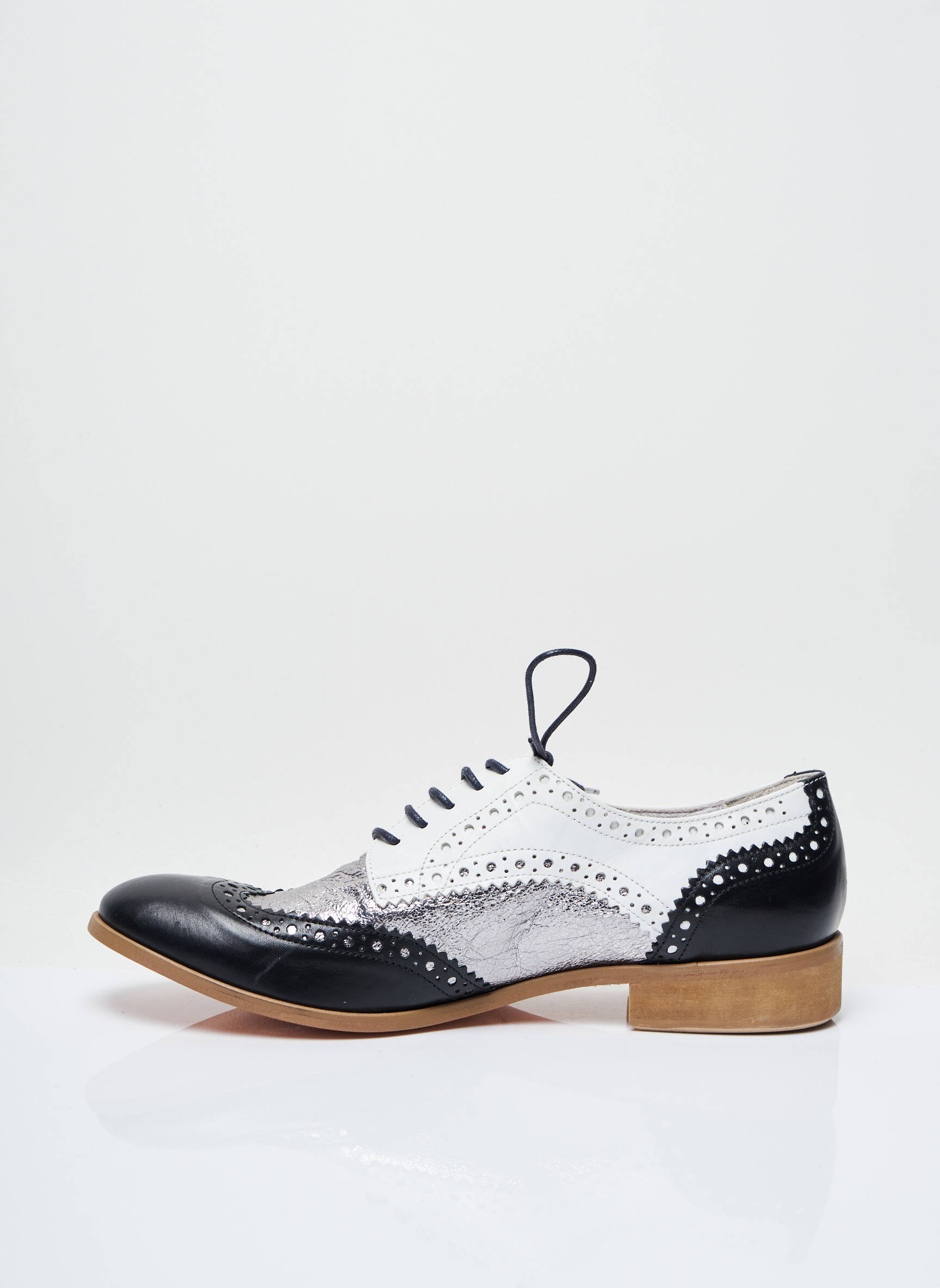 G Max Derby Femme couleur gris