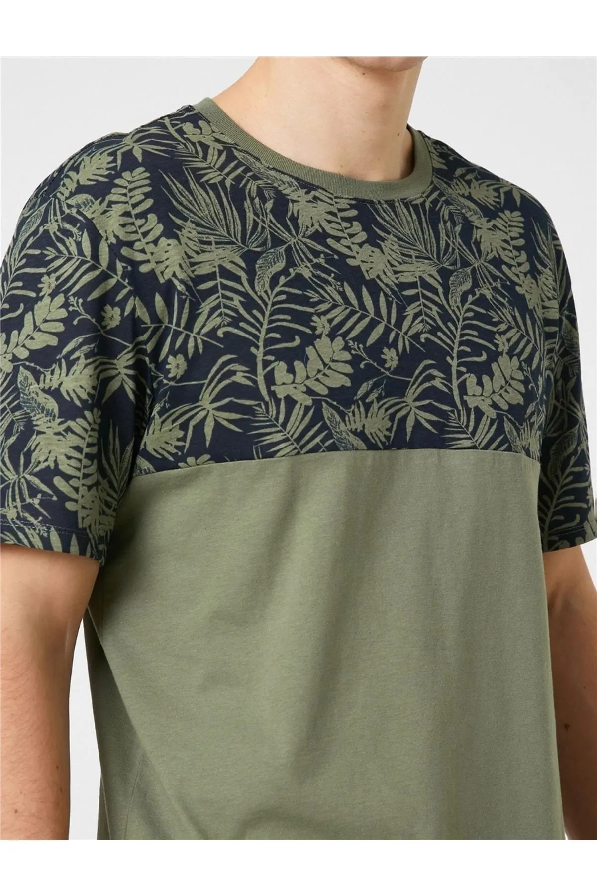 Koton  Sport T-Shirt - Khaki - Regular Fit