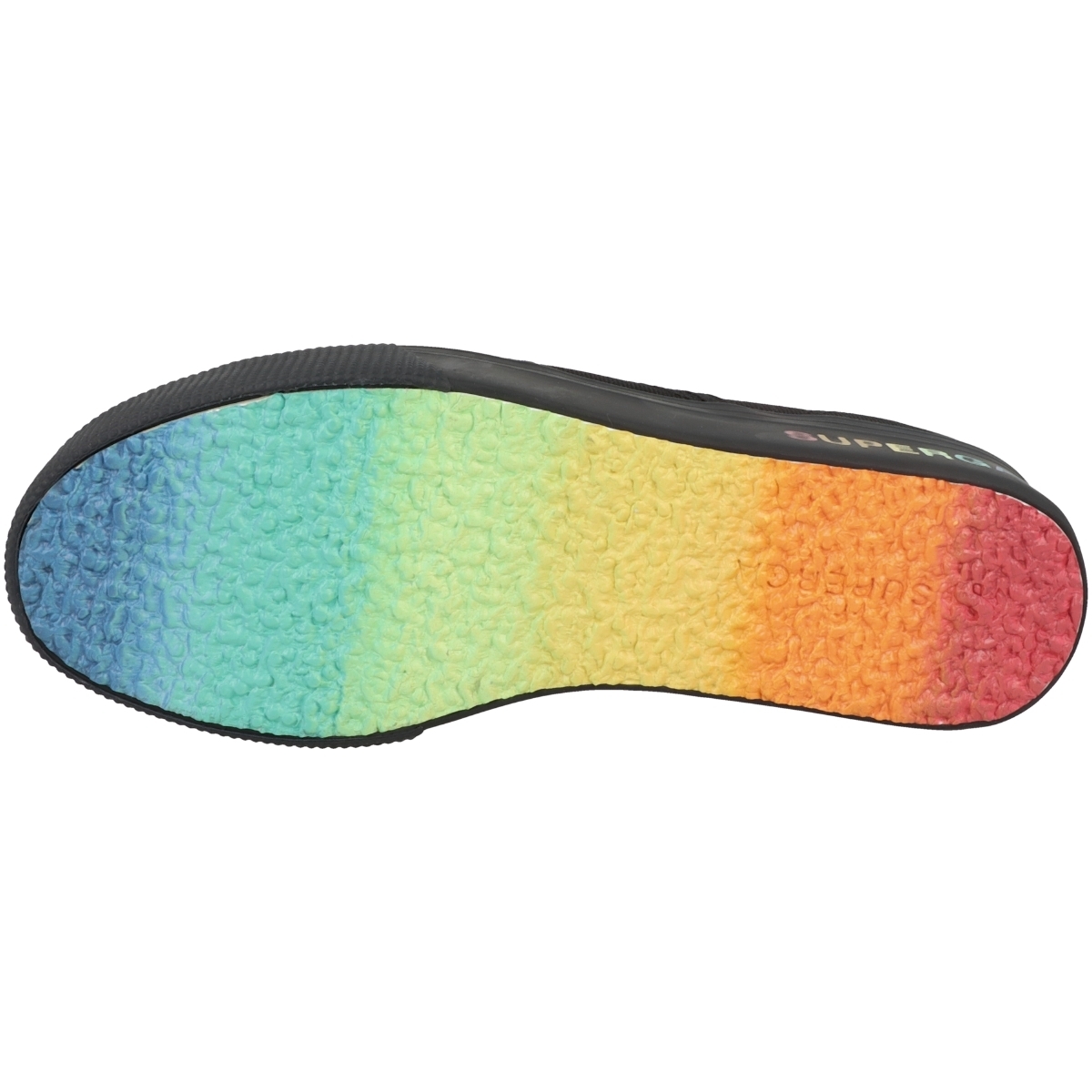Superga 2790 Platform Shaded Lettering Sneaker low schwarz