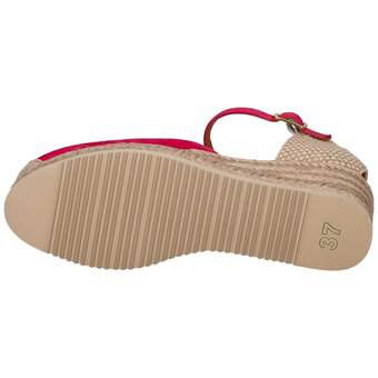 Unisa Keil-Sandale in pink