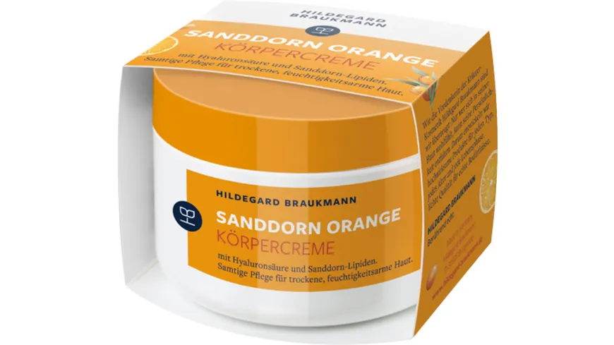 HILDEGARD BRAUKMANN LIMITIERTE EDITIONEN Sanddorn Orange Körpercreme 200 ml