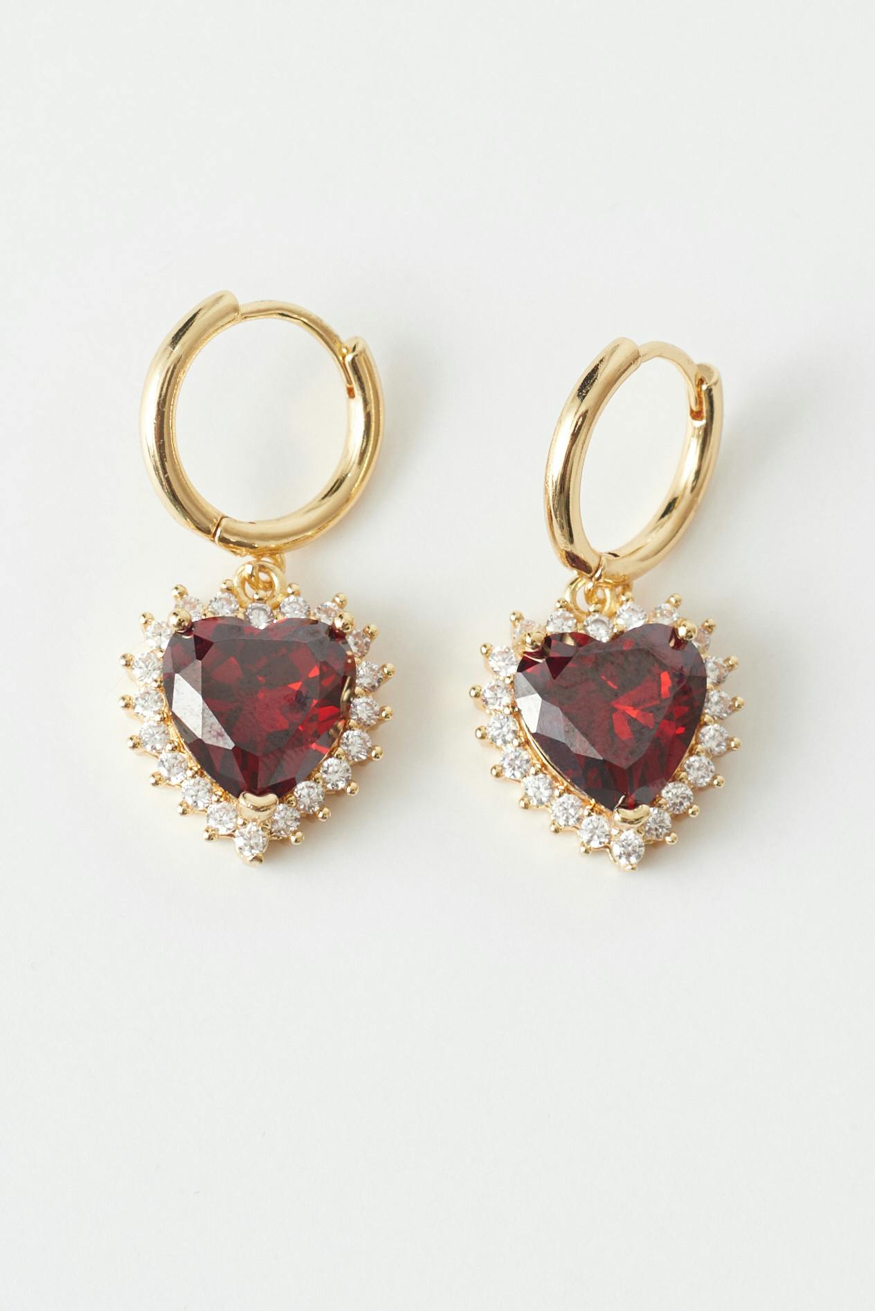 Heart earrings
