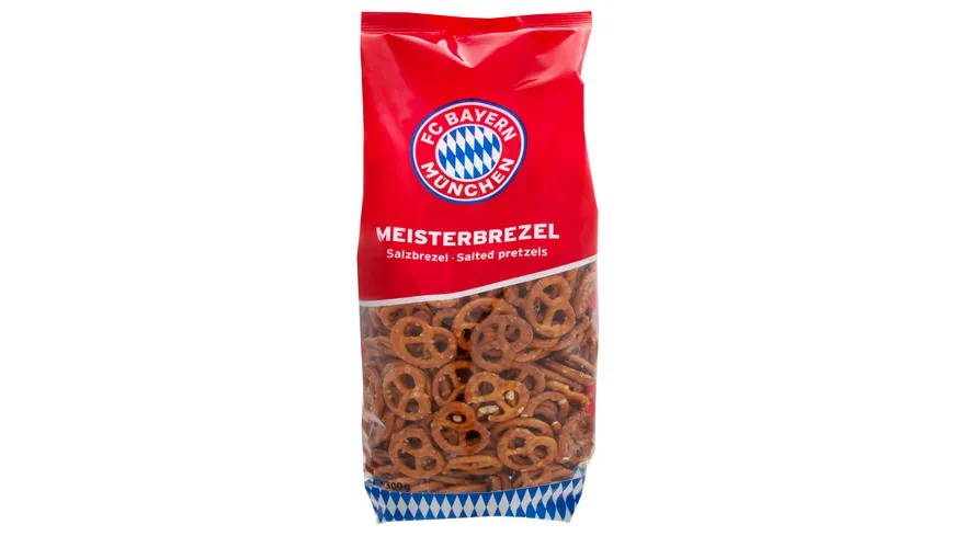 FC BAYERN MÜNCHEN Mini Brezel Salzbrezel - Laugengebäck 300 g