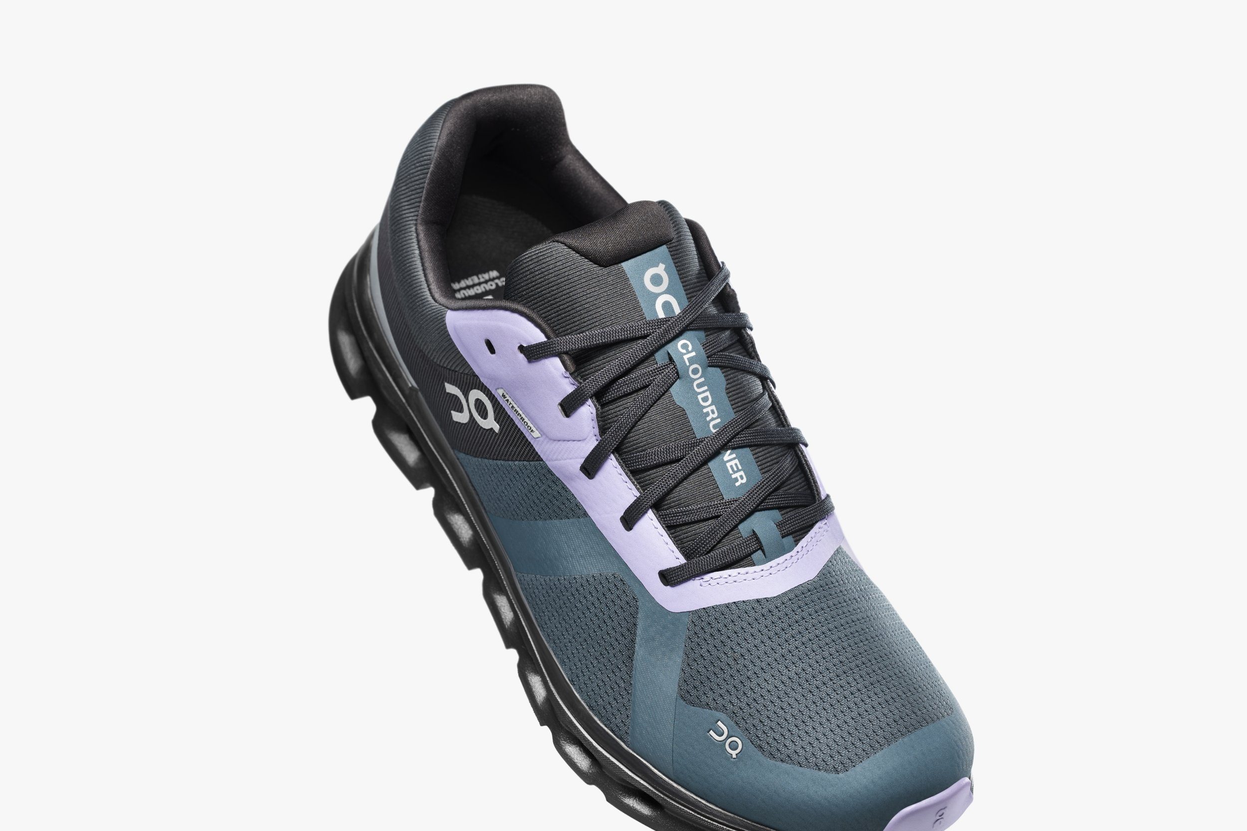ON RUNNING Cloudrunner Waterproof STONE, BLACK Laufschuh