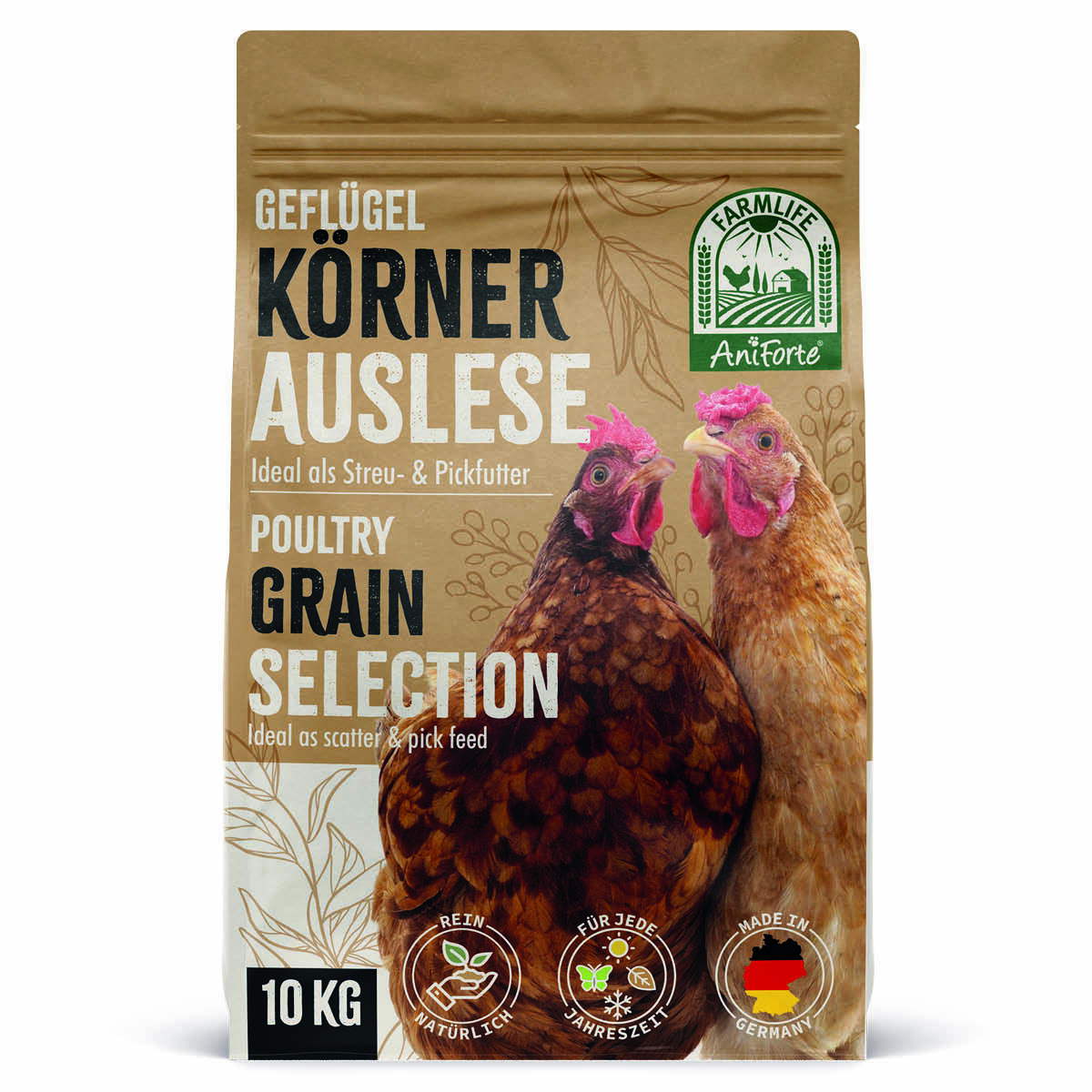 Aniforte Futter & Heu Aniforte Farmlife Geflügel Körner Auslese 10 kg