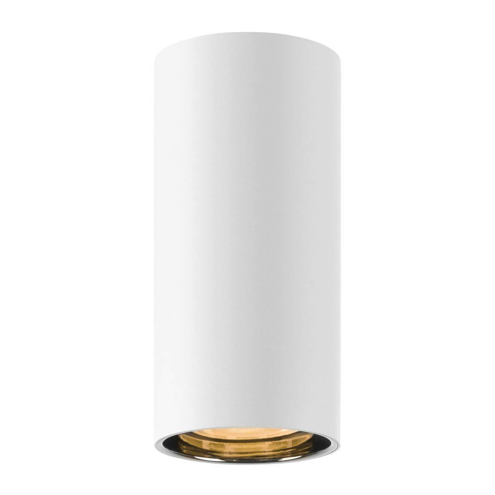 SLV Deckenspot Deckenaufbauspot Asto Tube in Weiß GU10, keine Angabe, Leuchtmittel enthalten: Nein, warmweiss, Deckenstrahler, Deckenspot, Aufbaustrahler