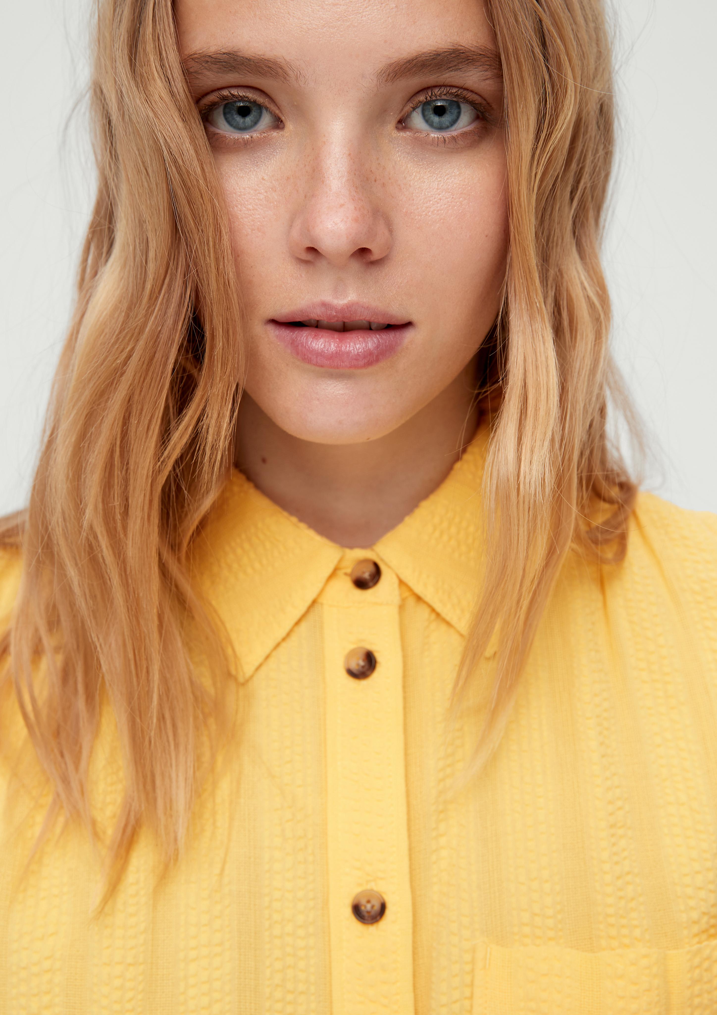 Oversize-Bluse aus Baumwolle  2123630-1317