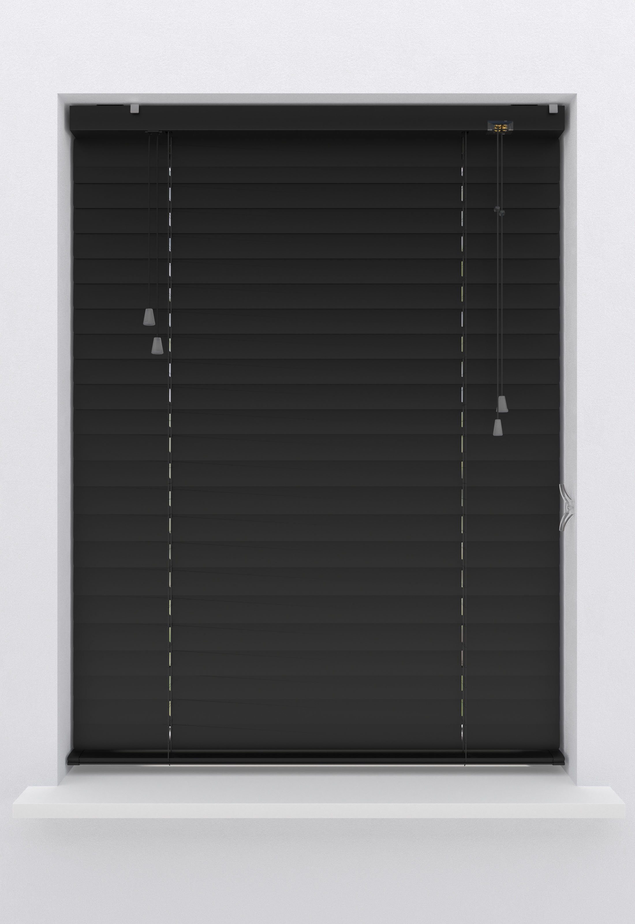 Jalousie Hannah, my home, ohne Bohren, freihängend, Aluminium, Klemmträger mit Feststellschraube
