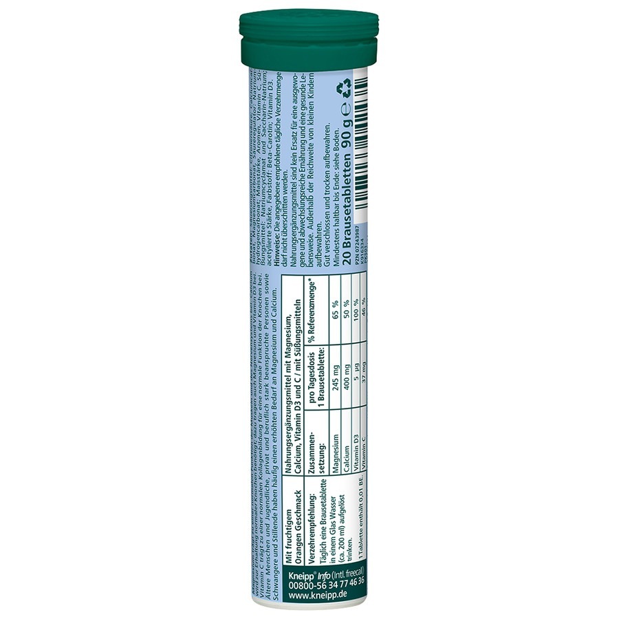Magnesium + Calcium + D3 Brausetabletten