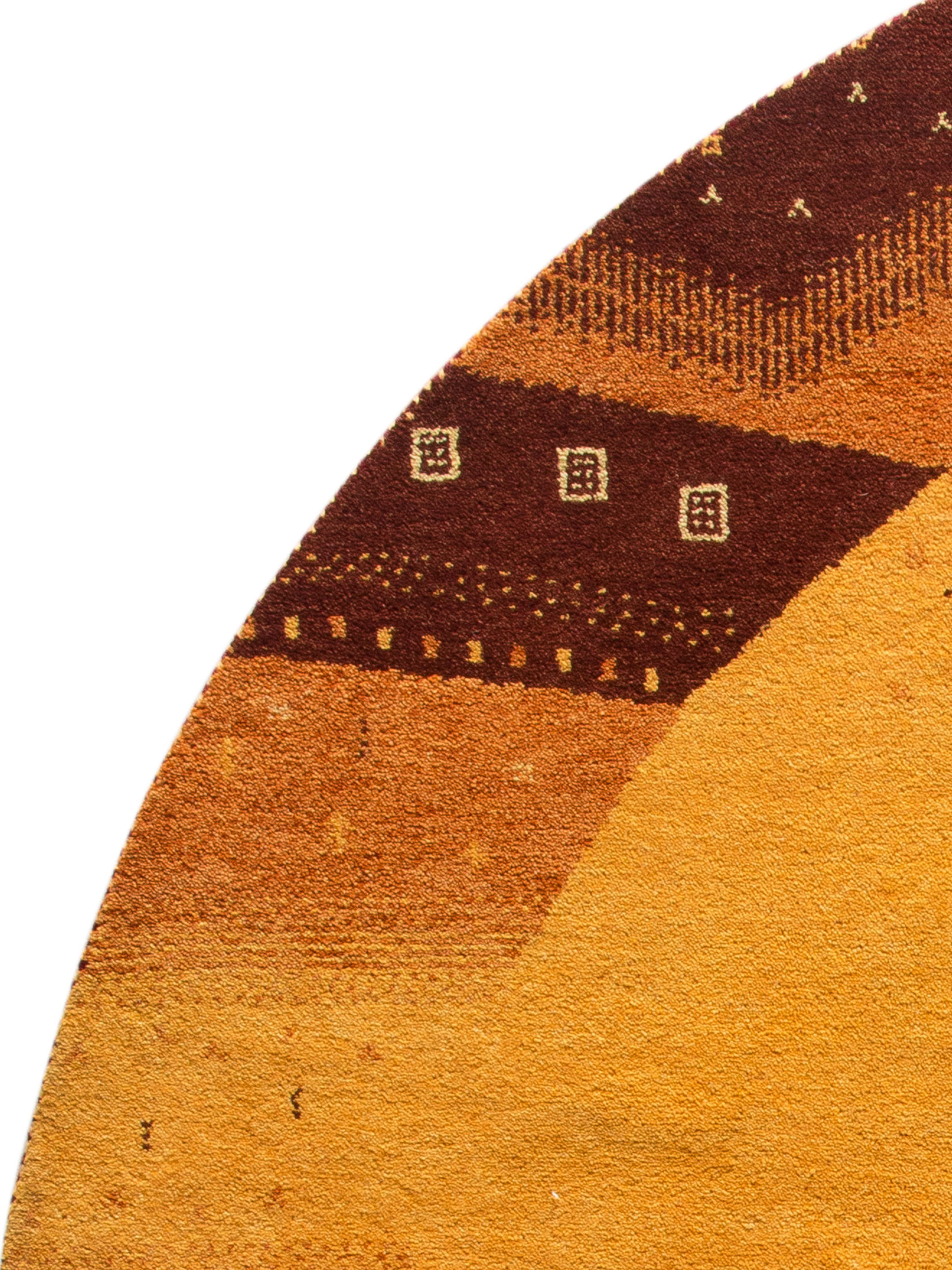Odisha Gabbeh ca. 247 x 247 cm, Unikat / Einzelstück