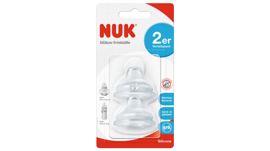 NUK First Choice Silikon Soft Trinktülle