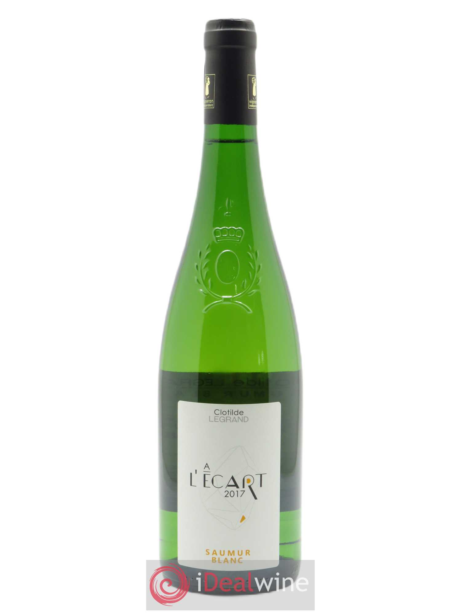 Saumur A L'écart Clotilde Legrand (anciennement René-Noël Legrand)  2017 - Lot de 1 Bouteille