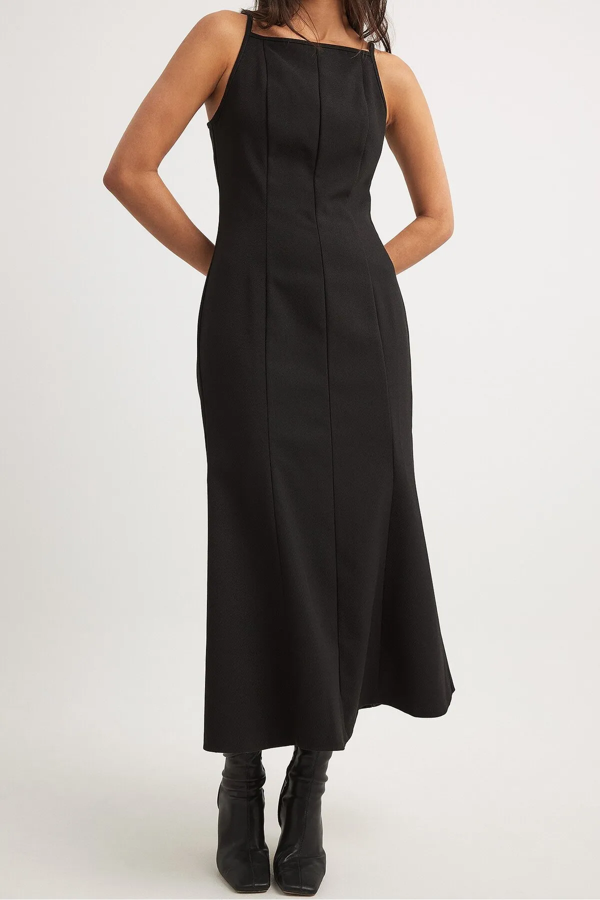 NA-KD  Kleid - Schwarz - Basic