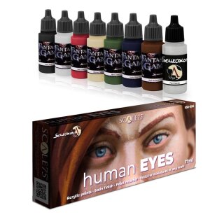 Human Eyes Paint Set