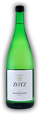 Julius Zotz, Grauer Burgunder, Qualitätswein, trocken, 2022, Baden  Julius Zotz, Grauer Burgunder, Qualitätswein, trocken, 2022, Baden  Ein vollmundiger Grauburgunder aus dem Markgräflerland. Jahrgang 2022 - 1	 Liter - Vol 12,5%
