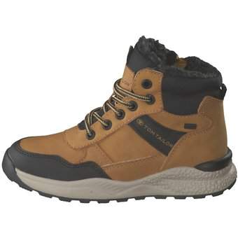 Tom Tailor Schnür Boots in gelb