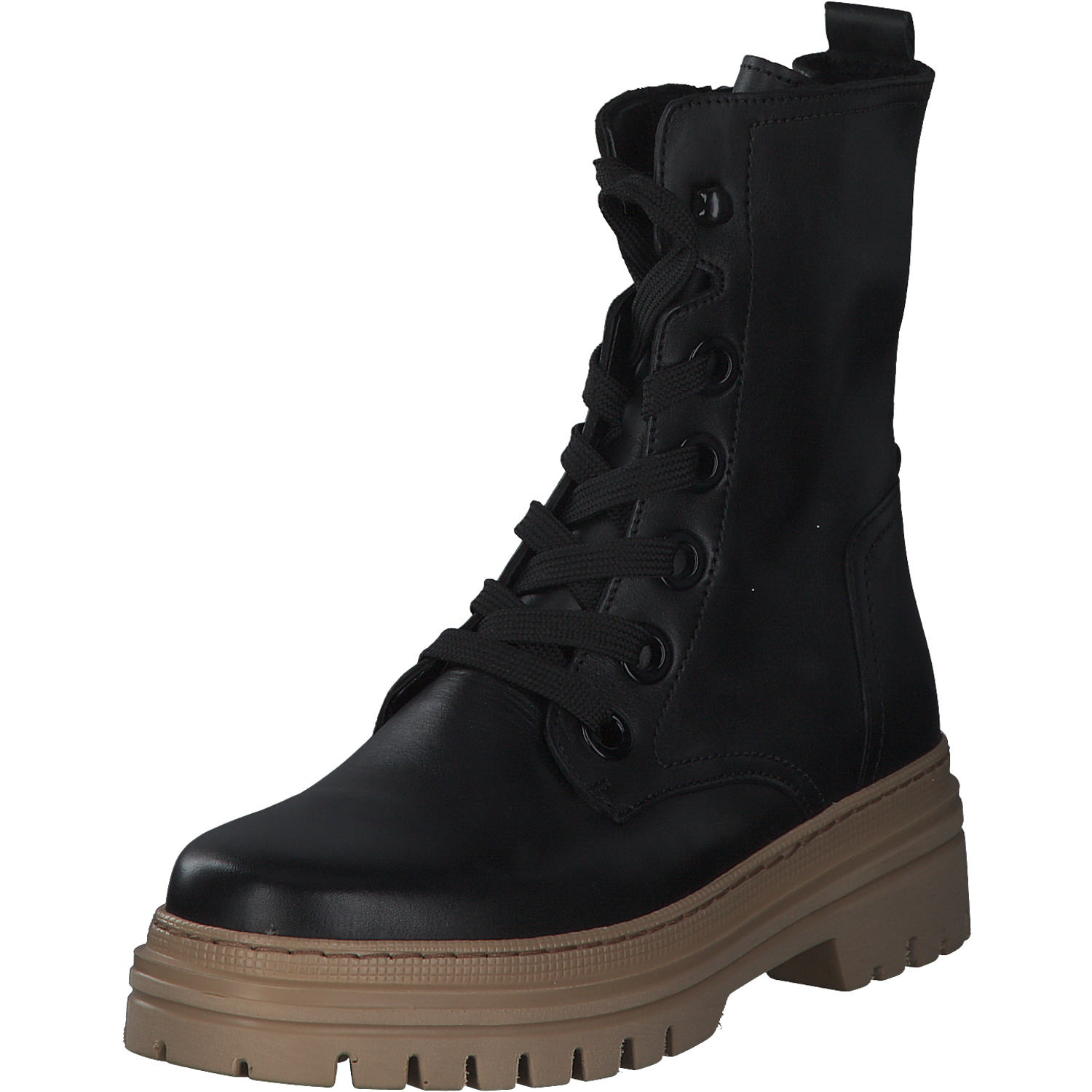 Gabor 91.721, Schnürstiefeletten, Damen, Schwarz