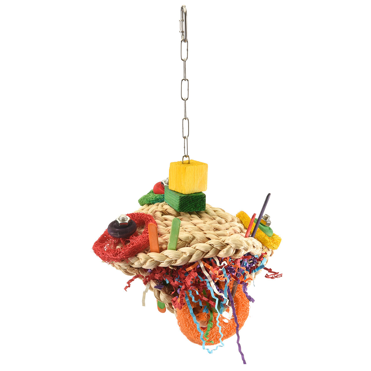 HappyBird Spielzeug HappyBird Papageienspielzeug Happy Frog