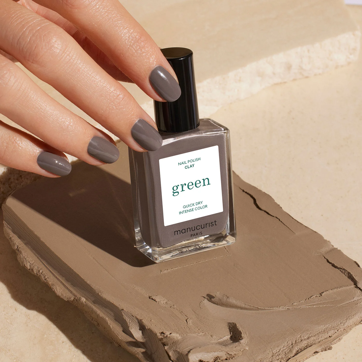 Green™ lak za nohte - 15 ml glina