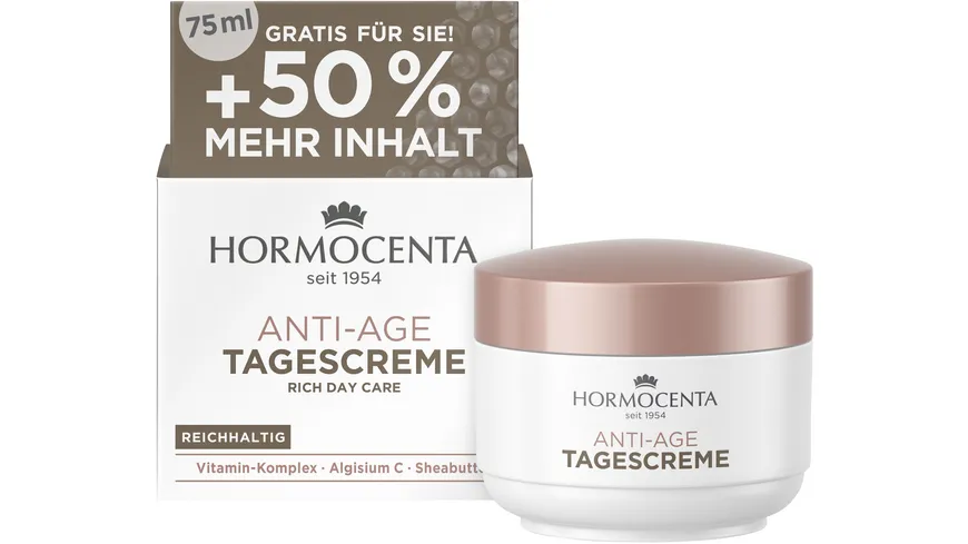 HORMOCENTA Anti-Age Tagescreme 75 ml