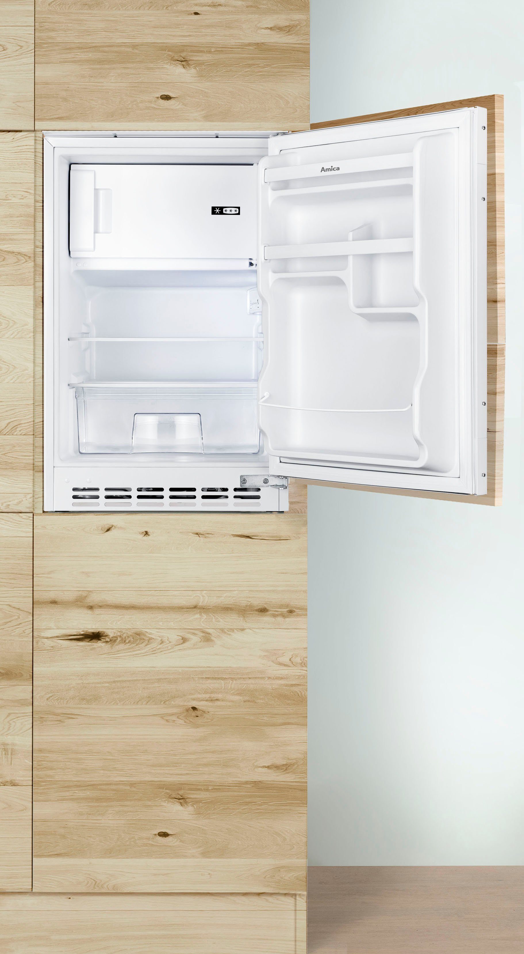 Amica Einbaukühlschrank UKSD 361 950, 81,5 cm hoch, 49,5 cm breit