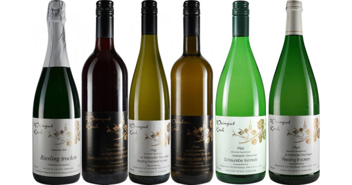 Genieserpaket Weiß/Rot von Weingut Koch günstig bei wein.de kaufen