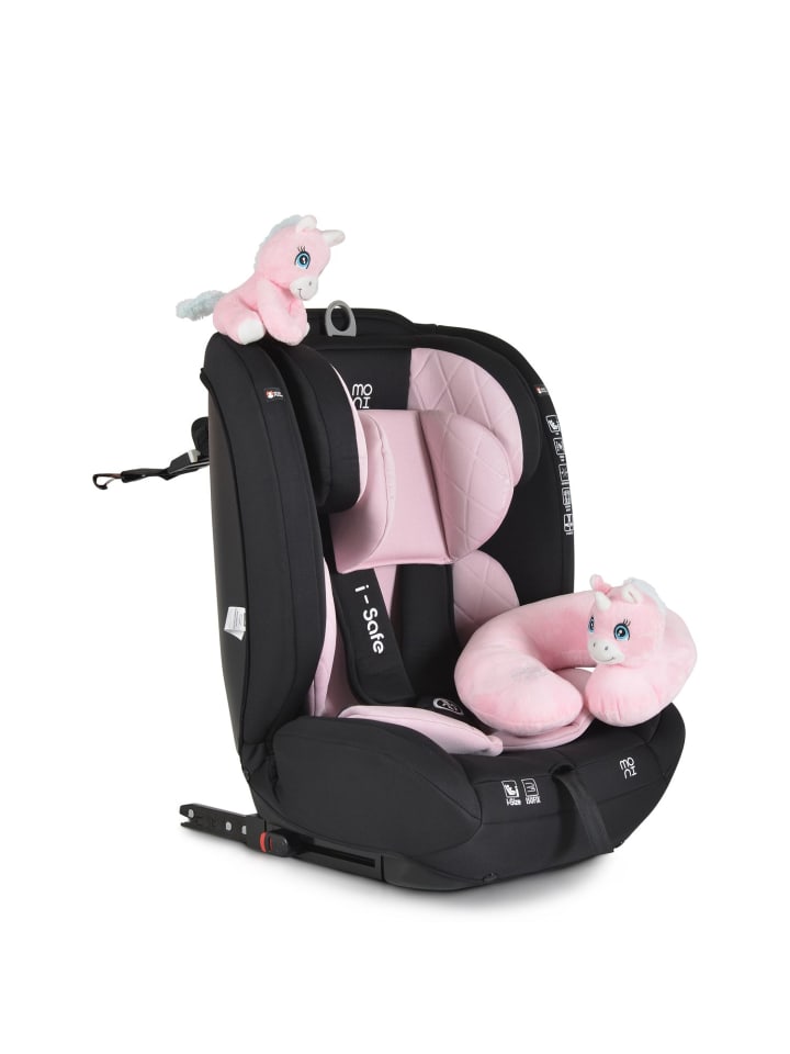 Moni Kindersitz i-Size i-Safe in rosa günstig kaufen onesize
