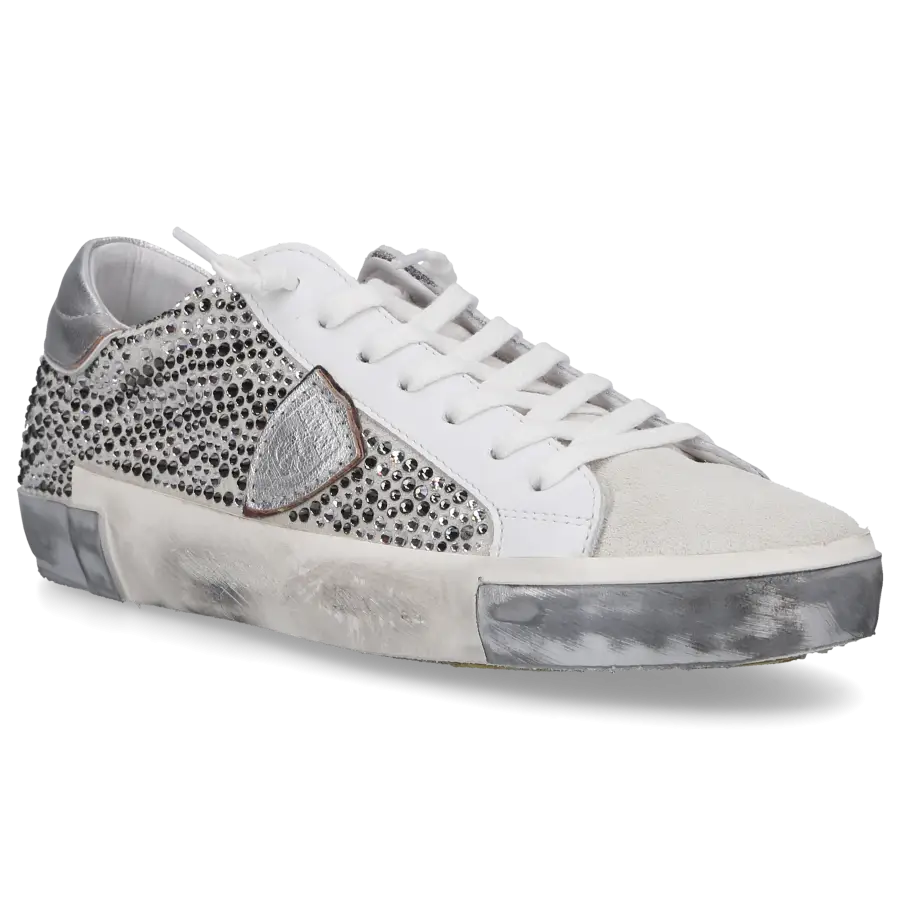 Philippe Model - Sneaker low PRSX Veloursleder - grau