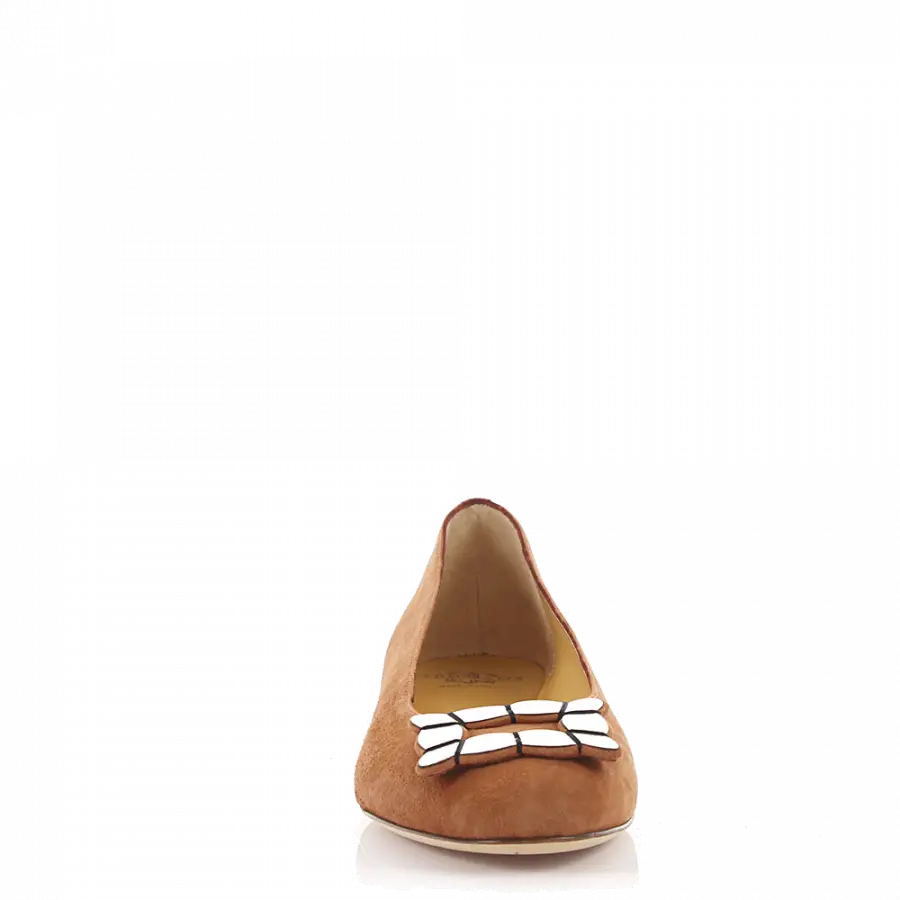 Truman's - Trumans Ballerina 8337 Veloursleder beige - beige