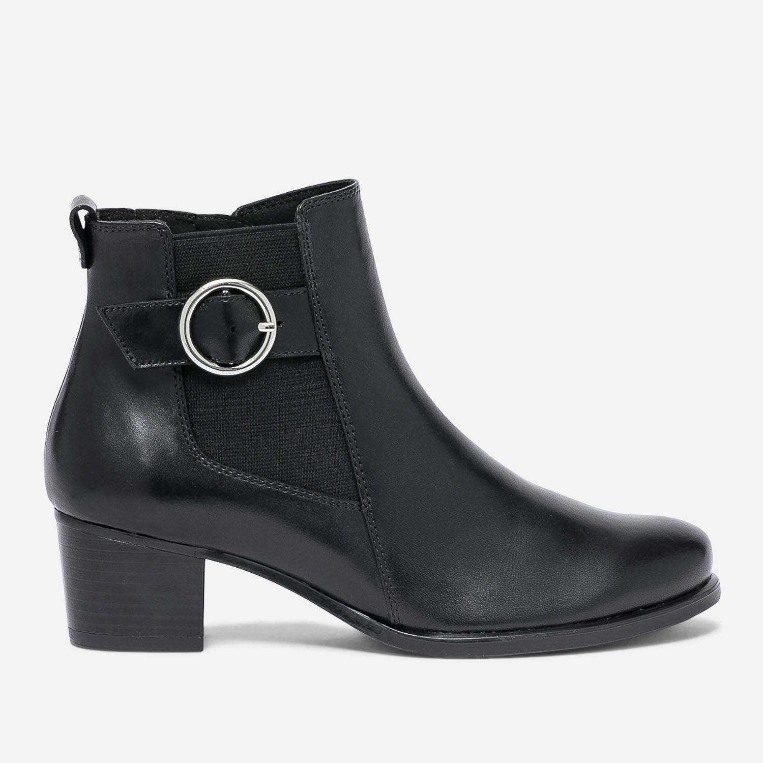 Boots CAPRICE noir en cuir