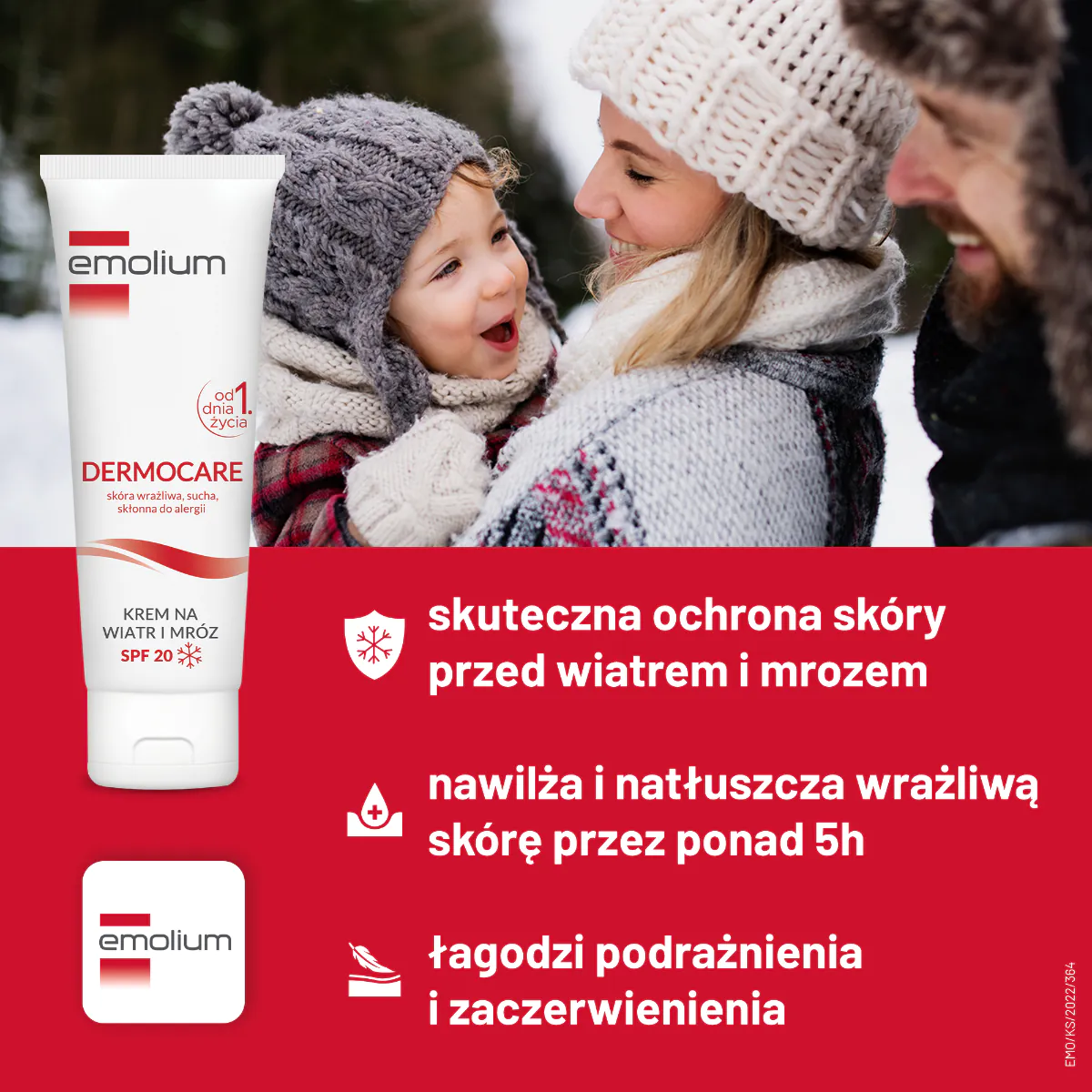 Emolium krema za zaštitu od vjetra i mraza SPF20