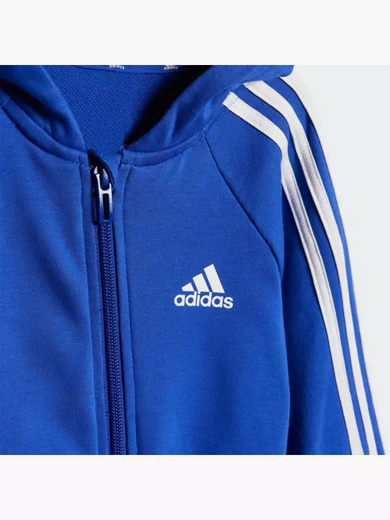 adidas Essentials 3-Streifen French Terry Kids Einteiler