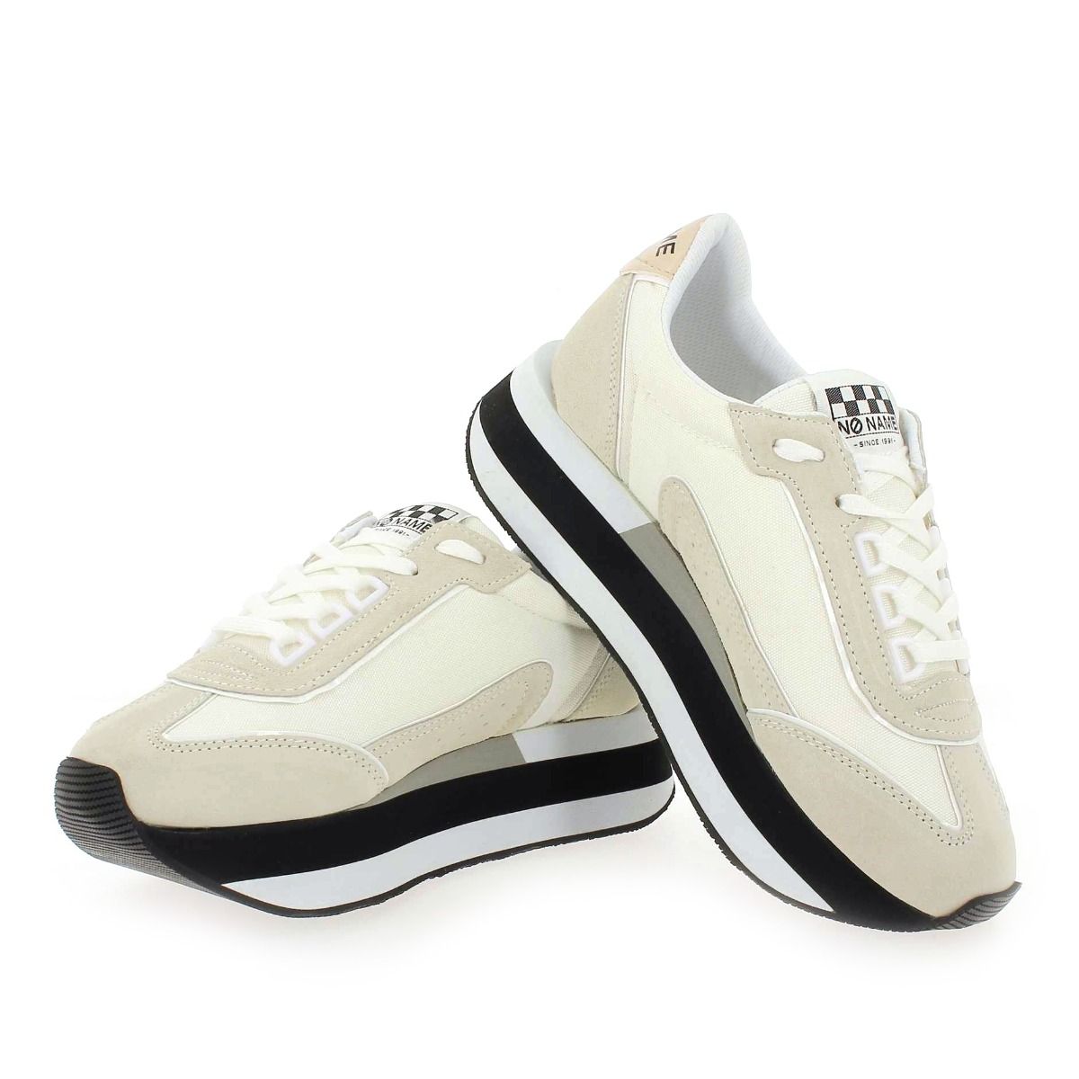 No Name  BOOM JOGGER - Blanc Noir
