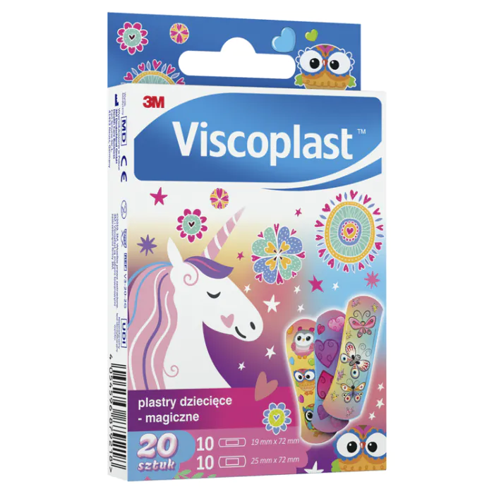Viscoplast, curativos mágicos para crianças