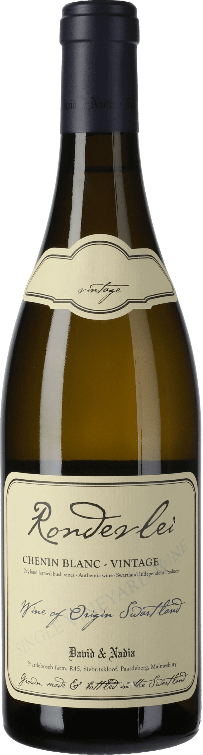 David & Nadia: Chenin Blanc Rondevlei 2021