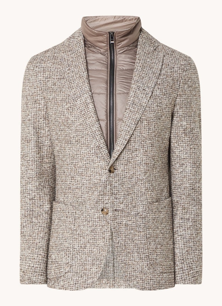 HUGO BOSS C-Hanry regular fit blazer in virgin wool blend with removable lining