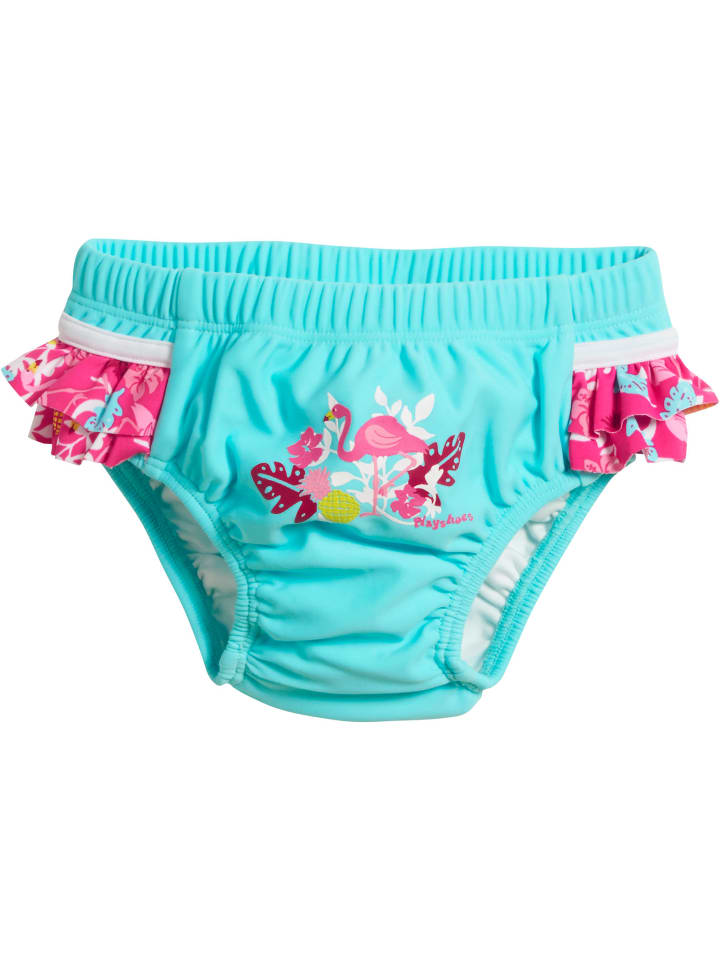 Playshoes UV-Schutz Windelhose Flamingo in Türkis günstig kaufen