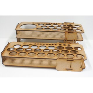 Farbständer Set Vallejo 41 Farben (Pack Shelves ZEL)