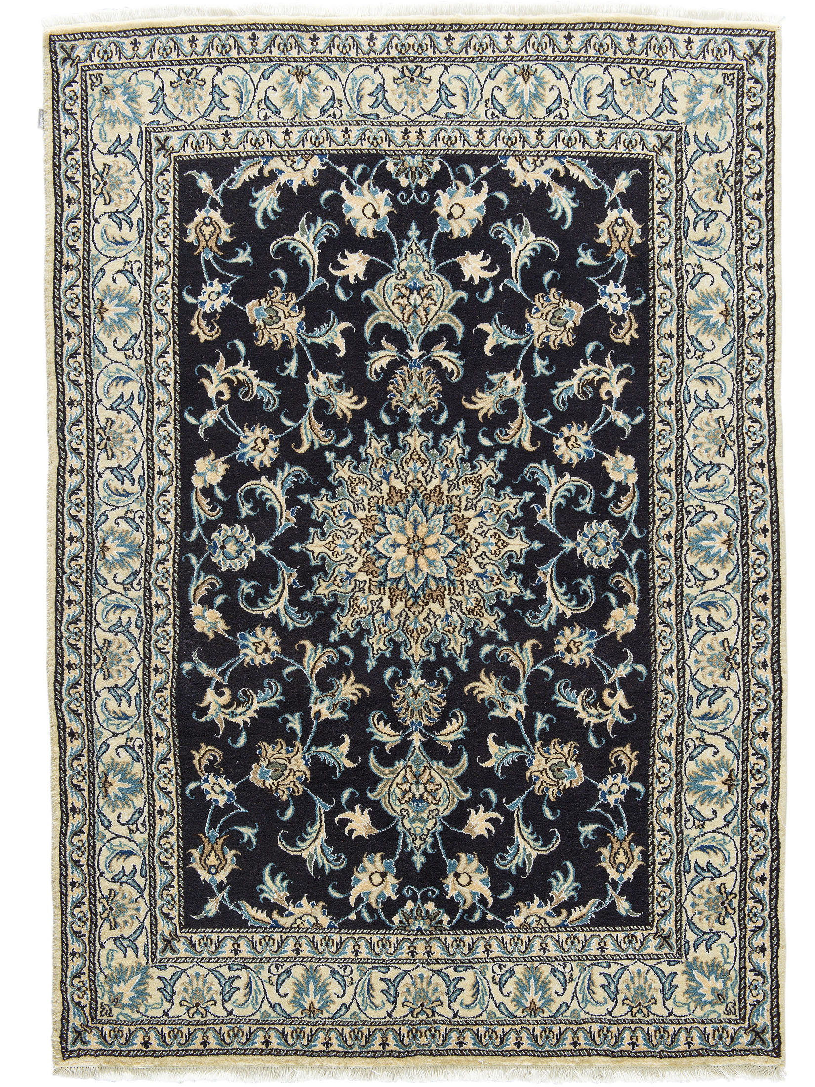 Kaschmar Nain 12 Lah ca. 142 x 208 cm, Unikat / Einzelstück