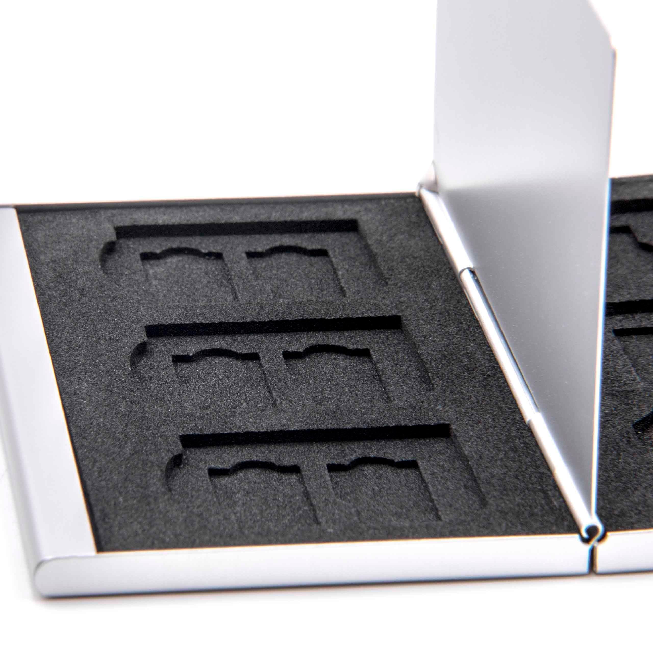 vhbw passend für Speicherkarten 12x MicroSD, 6x SD Speicherkarte