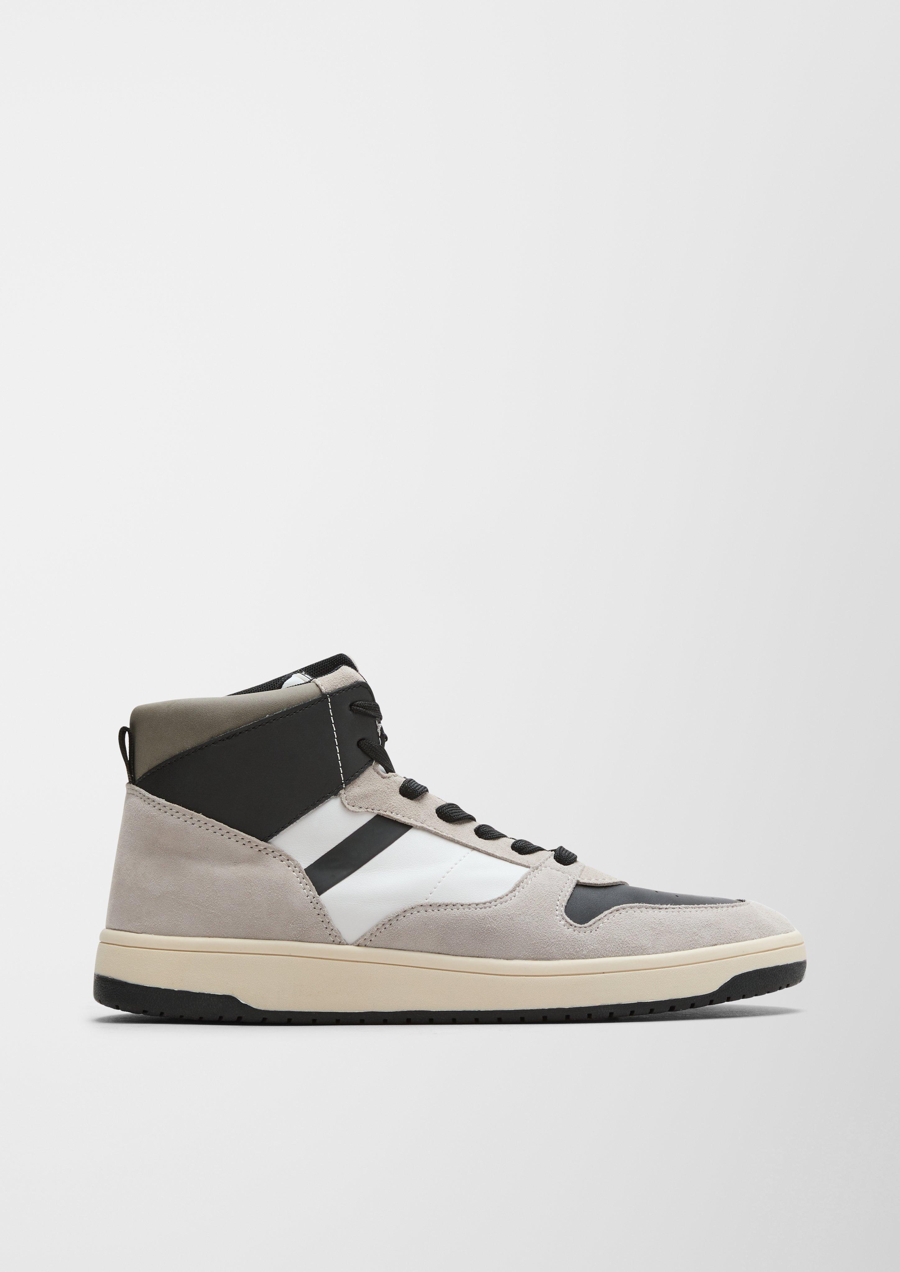 High Top-Sneaker aus Leder  6006538-211
