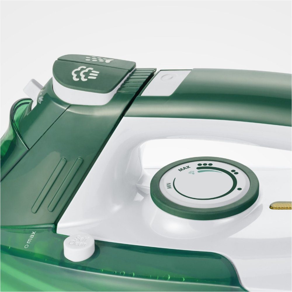 Severin Dampfbügeleisen BA 3261 - Dampfbügeleisen - weiß/grün, 2400 W