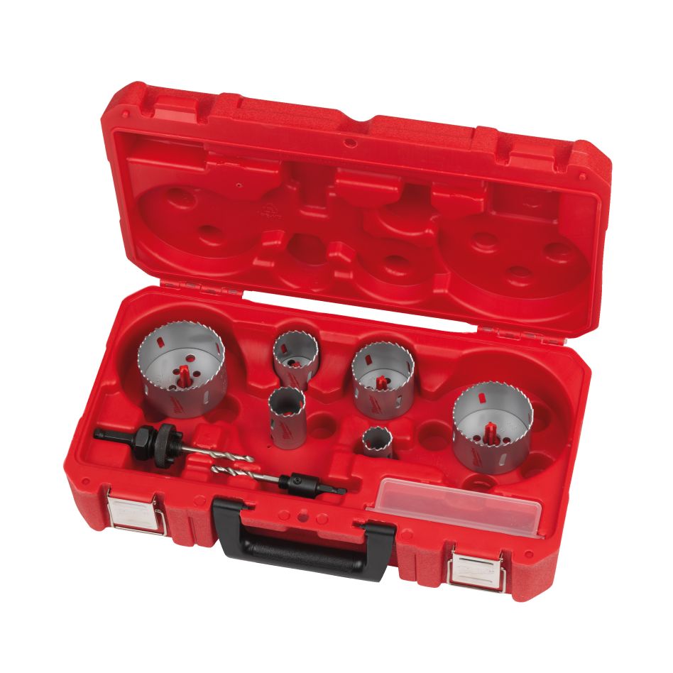 Milwaukee-tilbehør 4932464719 Contractor-serien hullsagsett - 10 deler