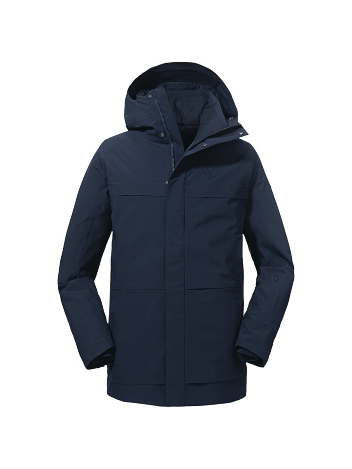 Schöffel Parka Shoredrive in dunkelblau günstig kaufen