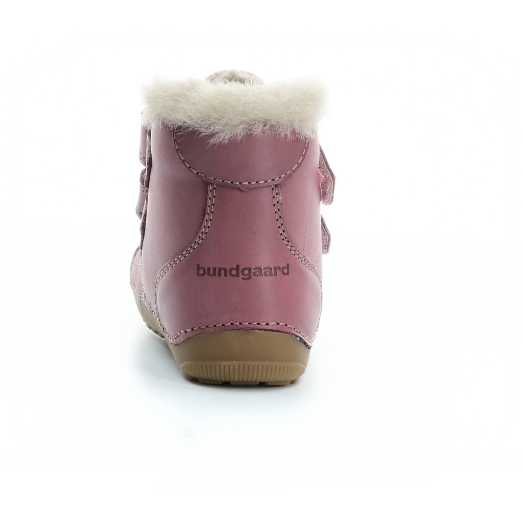 Bundgaard Petit Mid Lamb Dark Rose dunkelrosa Barfuß-Stiefeletten