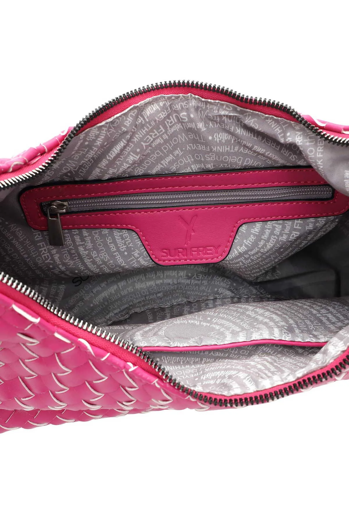 SURI FREY  Handtasche - Rosa - Strukturiert