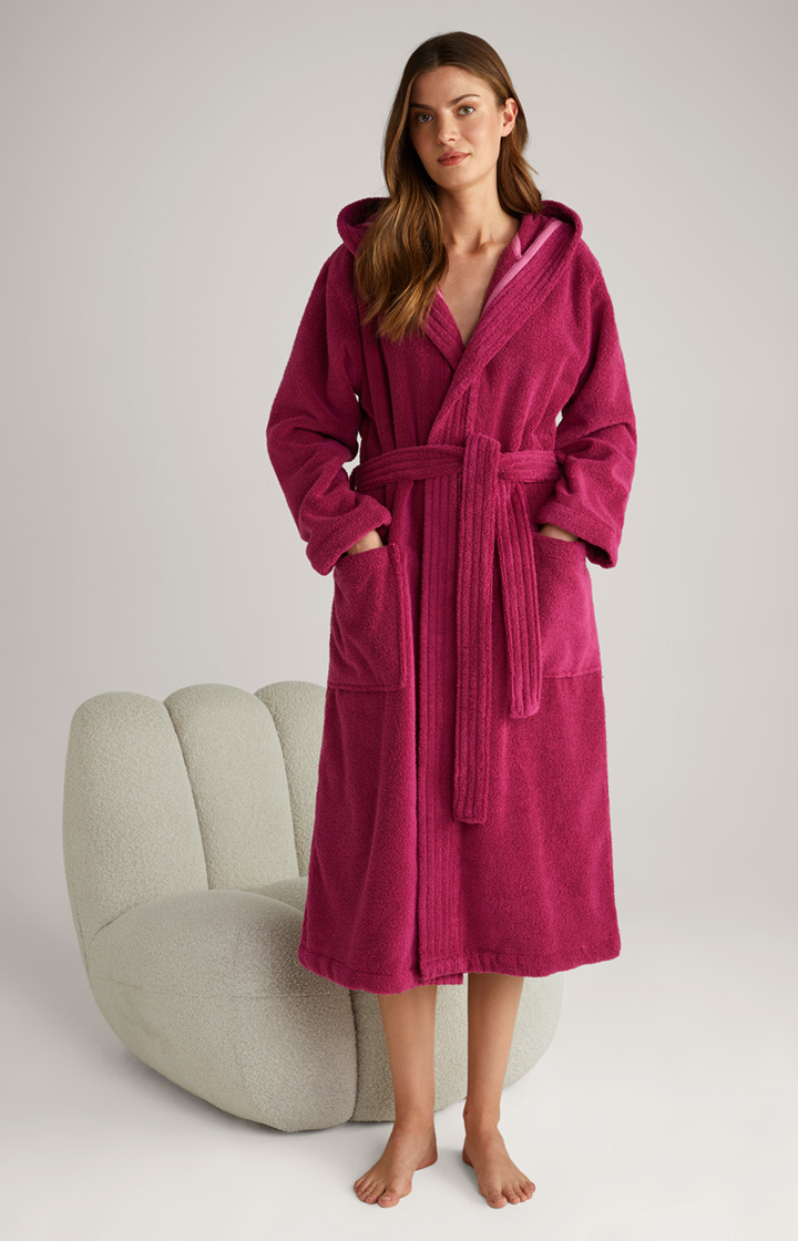 Damen Bademantel in Violett