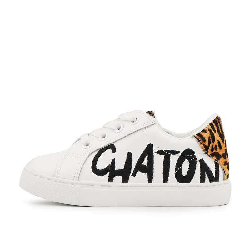 Baskets en cuir Mini Simone mon chaton