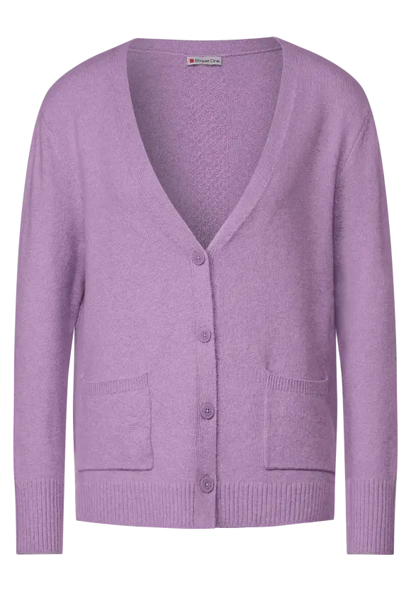 Street One Cardigan mit V-Ausschnitt